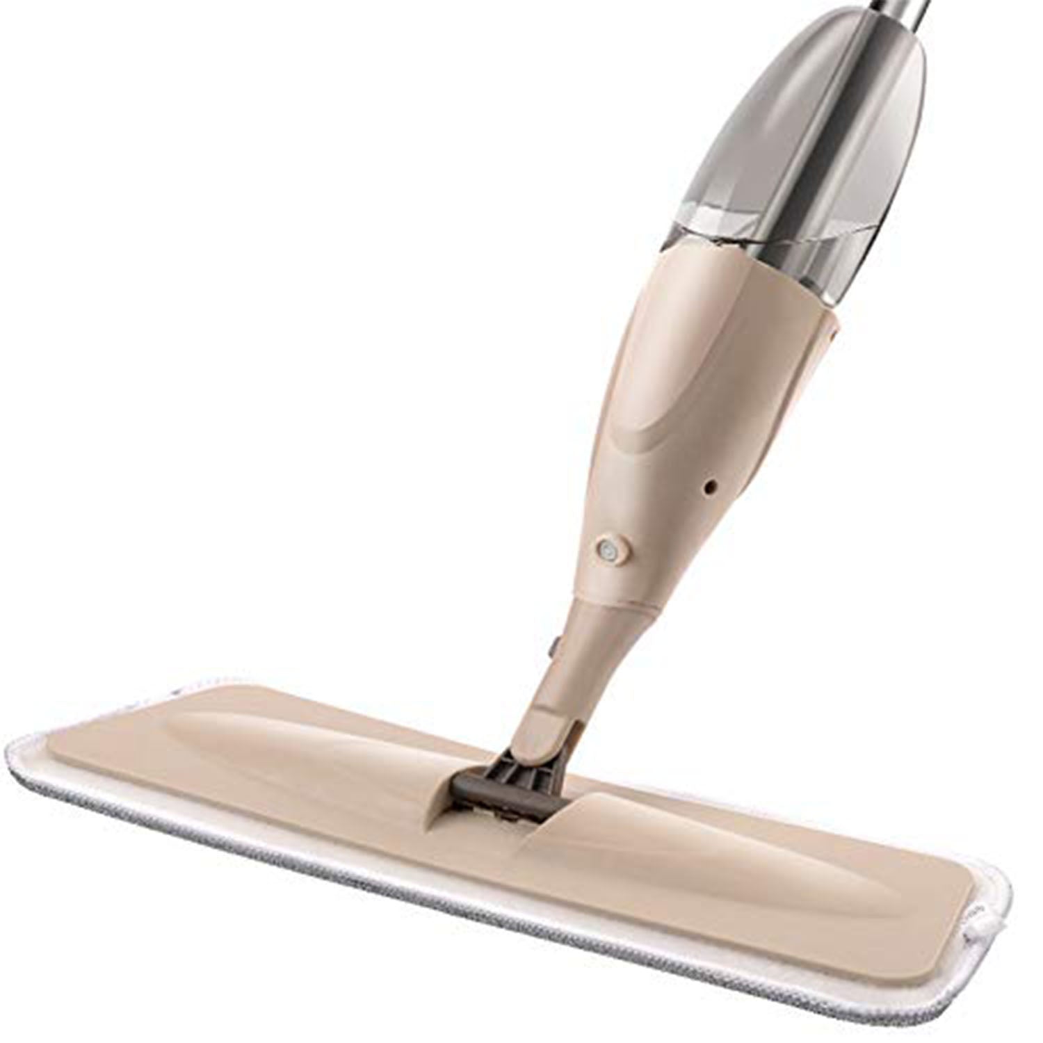 Floor mop with spray feature and washable pad Floor mop with spray feature and washable pad